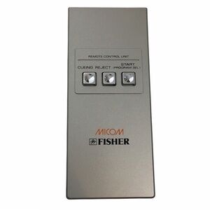 VINTAGE Micom Fisher Remote Control for MT-6360 Turntable Rare Replacement